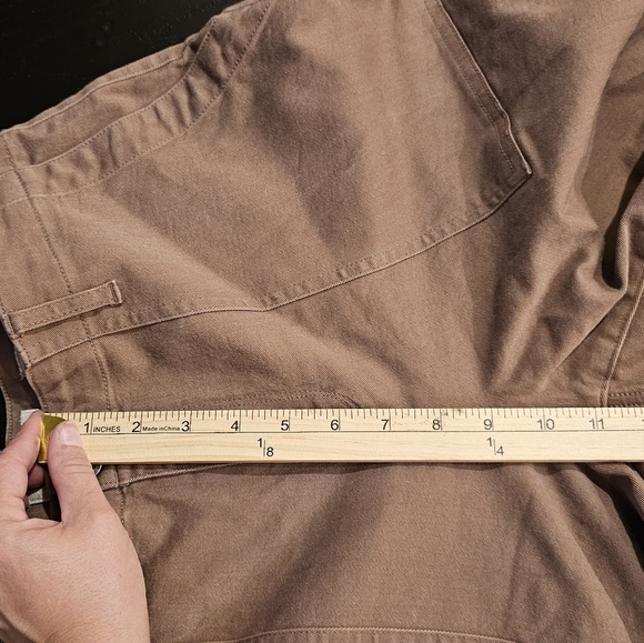 LOGO by Lori Goldstein Stretch Twill Boyfriend Crop Wide-Leg Pants, sz 14 - Picture 11 of 13